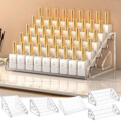 Acryl Transparent Mehrschichtig Nagellack Display Box Salon Nagelständer Aufbewahrung Kunststoff Lippenstift Kunst Aufbewahrung Nagelbox Cosm N4J8