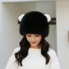Women's Sweet and Cute Warm Fisherman Hat Autumn and Winter Earmuffs Plush Cute Cold-proof Hat