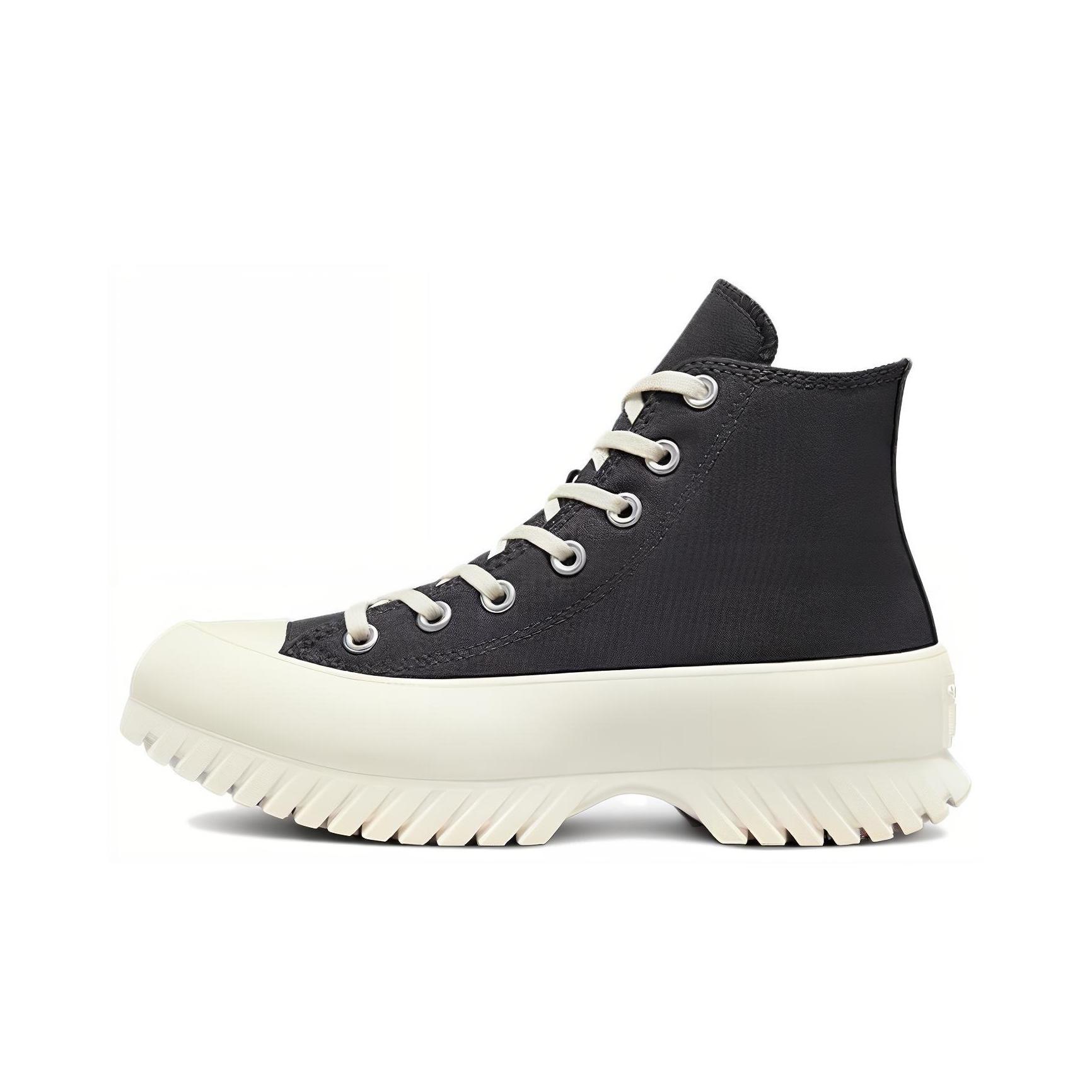 

New Converse Chuck Taylor All Star Lugged 2.0 High Dark Smoke Grey Egret Women s A01368C 39.5