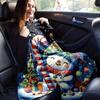 1pc Christmas Snowman Printing Lightweight Flannel Blanket, Comfortable and Warm Blanket, for Camping Sofa Bed and Couch Office, Gift Blankets In All