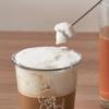 Electric Handheld Egg Beater Milk Coffee Frother Whisk Foam Mixer One-Hand Operation Portable Kitchen Gadget for Office Travel