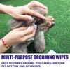 1 Pack Pet Wipes Multipurpose Cleaning Wipes for Pet Deodorization Ear Mites