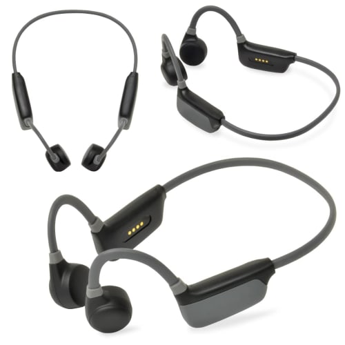 JTT Online Airy Knochenleitung Hörverstärker, ein leichter, kabelloser Bluetooth-Kopfhörer von einem japanischen Unternehmen. USB-Aufladung, USBFUKUMIBHA. Wachs