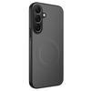 Samsung Galaxy A27 Carbon Fiber Leather Texture Magsafe Case with Full Lens Coverage and Drop Protection