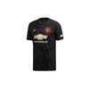 Fotbalové dresy Manchester United Pánské Černé Středně rovný střih ED7390