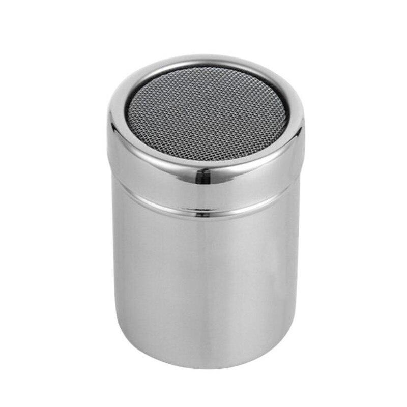

Flour Salt Sifter Sugar Condiment Bottle Containers Chocolate Powder Shaker 16Pcs Coffee Stencils Template Duster Spray Coffee 1pc shaker#0