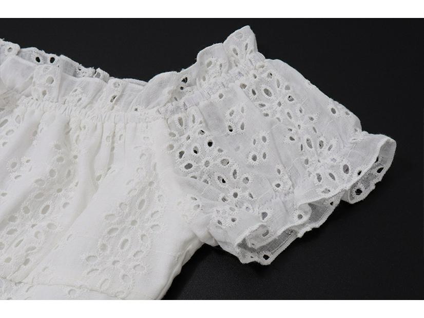 Women's Off-Shoulder Ruffle Mini Skirt Set - Sexy French Style Top with Sweet and Spicy Flair