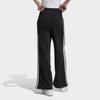 adidas Essentials 3 Stripes French Terry Wide Pants Black White Women's Lifestyle Pants HZ5747