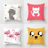 Office Living Room Home Pillowcases Various Animal Cartoon Pattern Pillowcases Car Ornaments