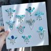 Princess Makeup Tassel Stickers – Kids' Ancient Costume Eyebrow Decorations for Stage Performances
