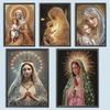Marian Religion Diamond Painting Kit 30x40cm for Adults Beginners Gift 5D DIY Embroidery Crystal Rhinestone Art, Home Wall Decor