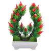 Plastic Artificial Bonsai Restaurants Weddings 22*12cm