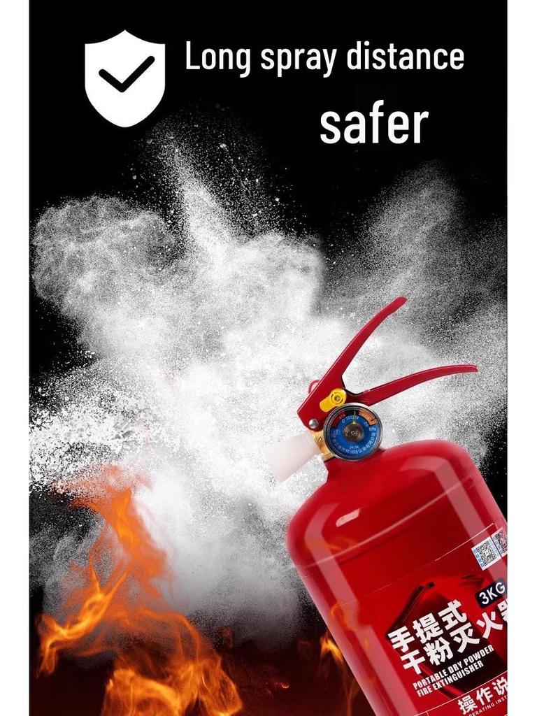 2025 Certified Fire Extinguisher: 1-5 Kg Dry Powder for Home or Commercial Use