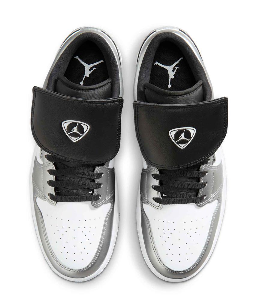 Nike Air Jordan 1 Low Se M - White::Metallic Silver:Black / Ir2278-100