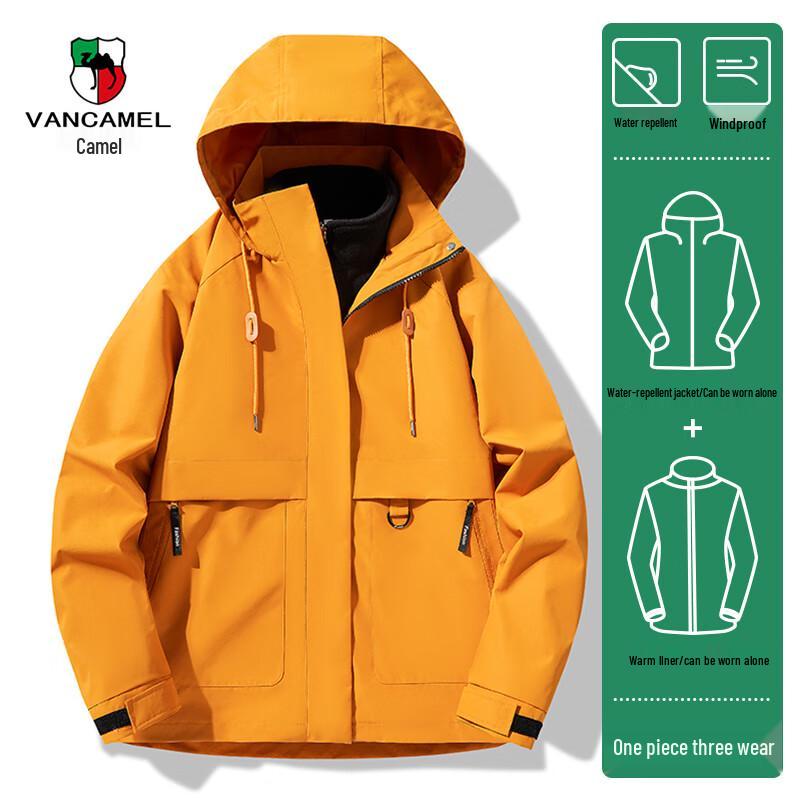 

VANCAMEL Men s Huang Yimei Style Outdoor Workwear Jacket L