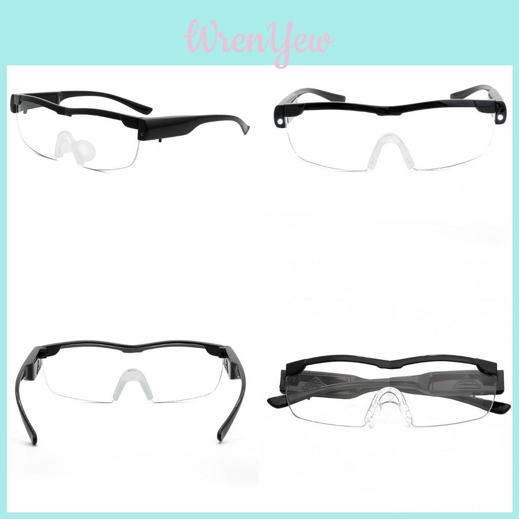 Comfortable Pc Frame Magnifying Glasses With 1.6x Magnification And Anti-blue Lens