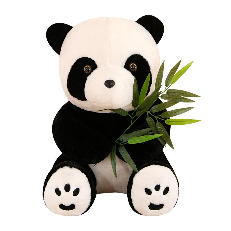 New Boutique National Treasure Bamboo Leaf Panda Cute Doll Plush Toy Annual Meeting Gift Children's Gift