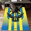 Duhok Dynamic Sports Emblem Rug Office Floor Mat - Machine Washable for Bedroom, Bedroom, Livingroom, Room Decor Fan Gifts Christmas
