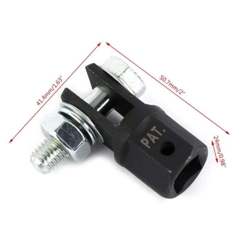 Adaptor Cric Foarfecă Lungime Șurub 4,1 cm Utilizare Pentru Cheie de Impact cu Pătrat de 1/2 Inch Sau 13/16 Inch F19A