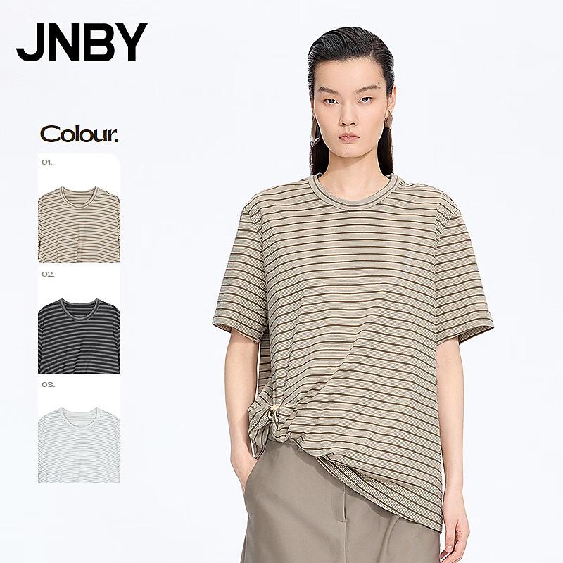 JNBY 2026 Spring Collection Striped T-shirt S