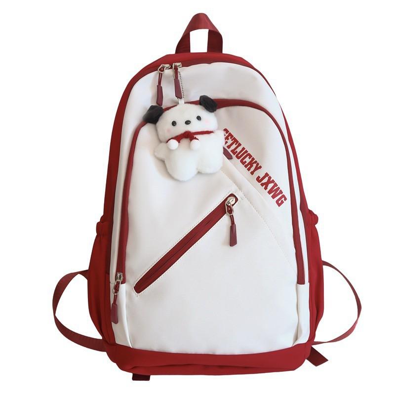 

2024 Новая Школьная Сумка Девочки Ученики Начальной Школы Высококачественная Школьный Рюкзак Контрастного Цвета Большой Вместимости