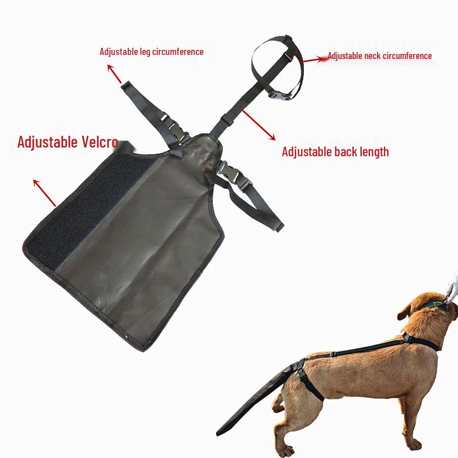 Adjustable Dog Tail Protector: Injury, Hair Loss, Grooming Aid, Anti-lick/Bite Guard