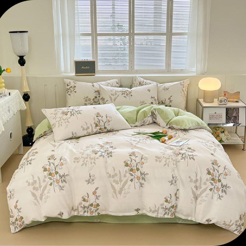 

Grace Floral Dream All-Cotton 4-Piece Bedding Set