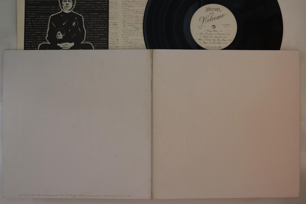 LP Record SANTANA - Welcome (- Embossed Sleeve) SOPN55 CBS SONY 1973 Japan Rock Used