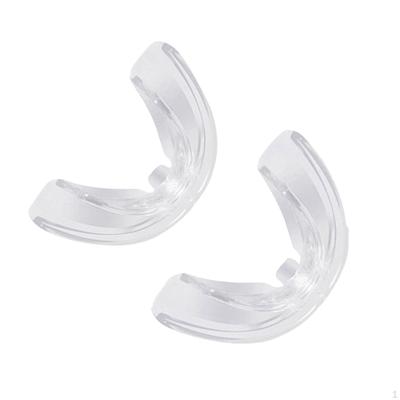 One Two Stages Teeth Retainer Mouthguard Mouth Tray Kit Transparent Brackets