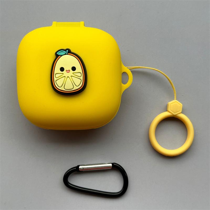 Suitable for Honor Earbuds X9 Bluetooth Headset Case Earbuds 1i Fruit Silicone Soft Case