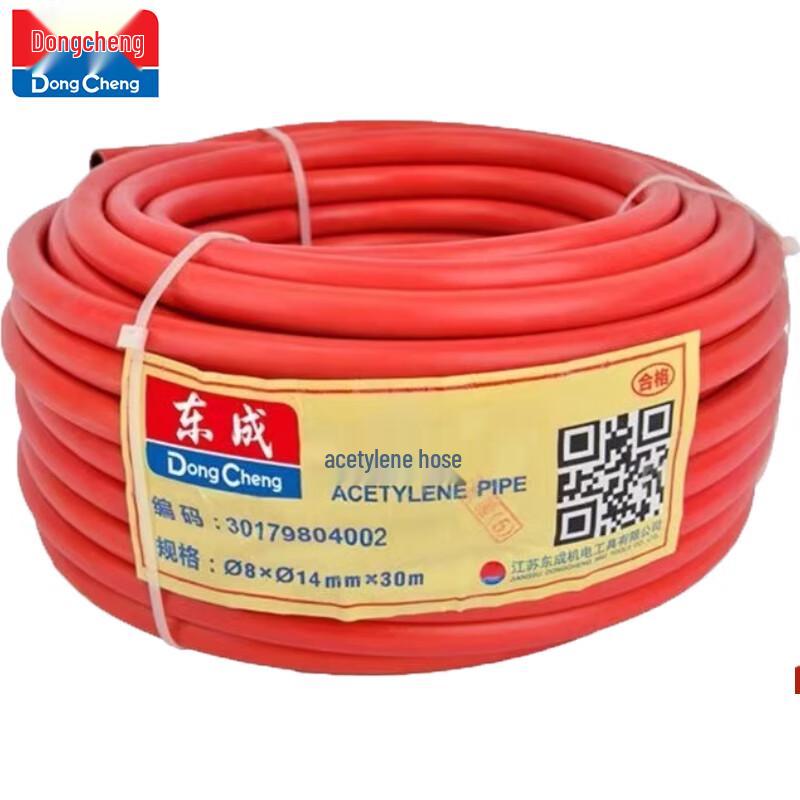 Dongcheng Red Acetylene Hose 8x14mm красный