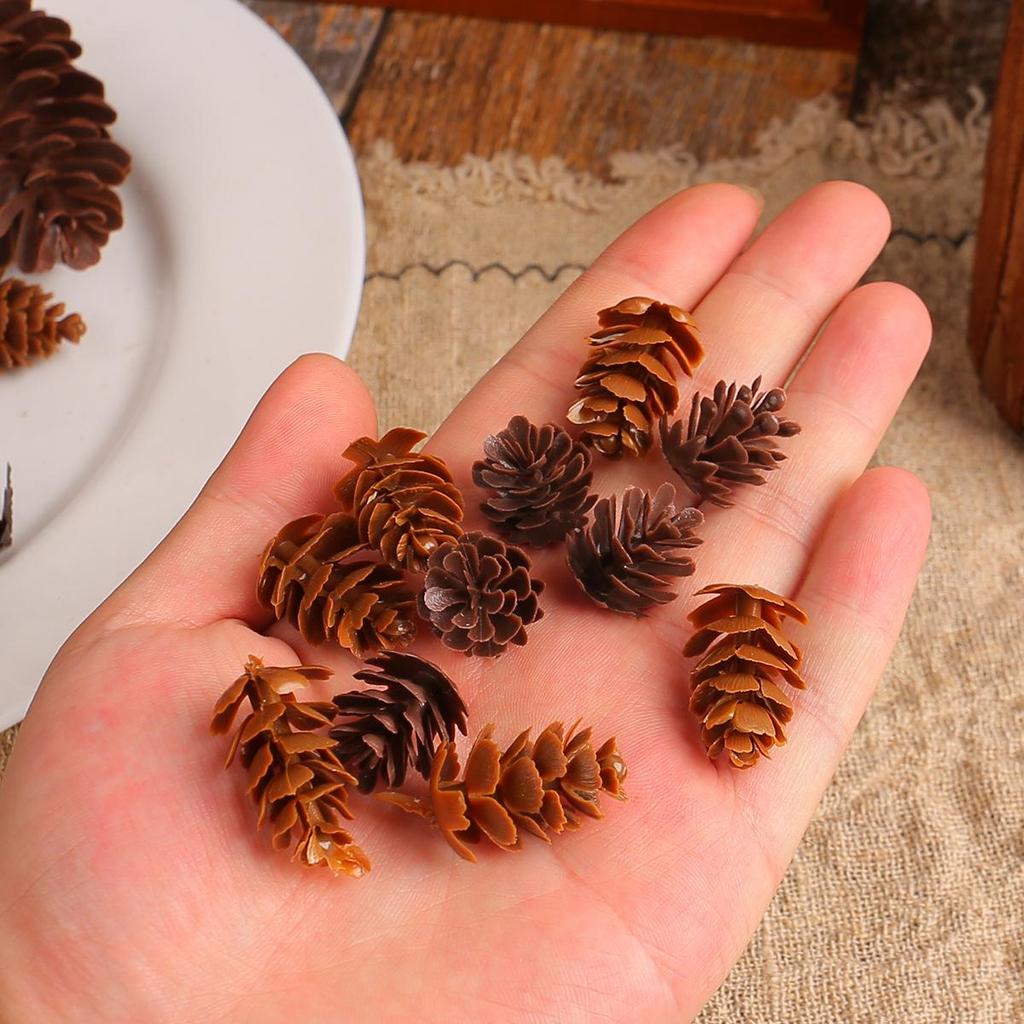 Creative Pine Cone and Spruce Christmas Ornaments - DIY Decorative Pendants & Photography Props