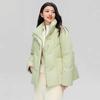 XueZhongFei Women's Sweet Fashion Stand Collar Puffer Jacket