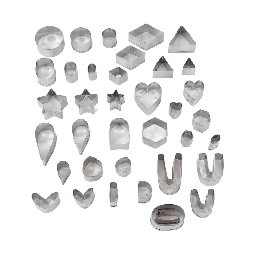 Polymer Clay Cutters Set 30 Circle Shape 60 Earrings Accessories Polymer Clay Tools with Bags for