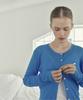 JUCYJUDY Linen Blend Knit Cardigan J1Kt322D