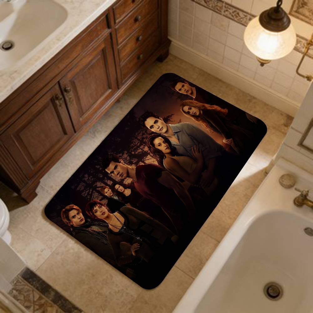 

Classic Movie TwilightS Hallway Carpet Washable Non-Slip Living Room Sofa Chairs Area Mat Kitchen Doormat Area Rug 40x60cm