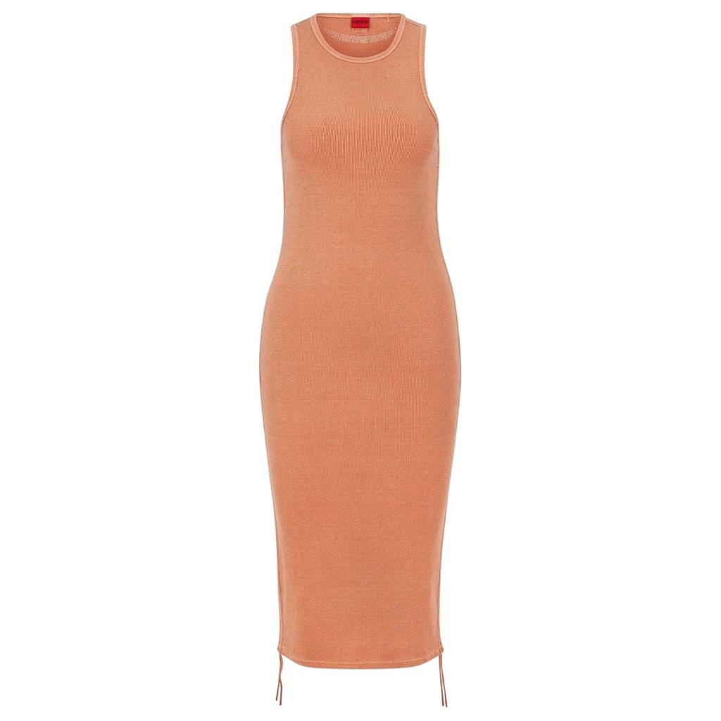 Hugo Womens/Ladies Nerana Rib Knit Midi Dress