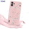 Funda para Teléfono Móvil para Nothing Phone 1 NothingPhone1 5G 360 Suave Lujo Cuadrada Silicona Líquida Cubierta Trasera Bolsa Impermeable