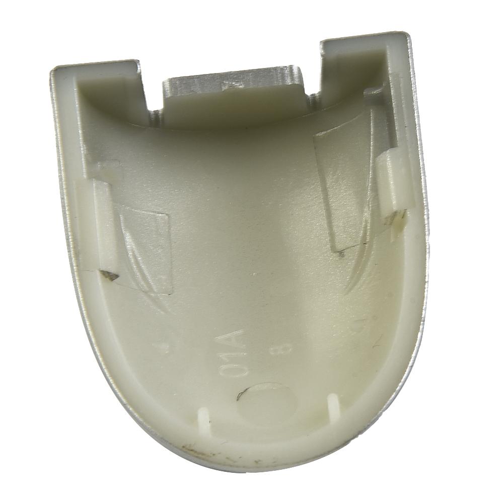 Piese pentru capacul mânerului ușii din plastic Plug-and-Play Argintiu