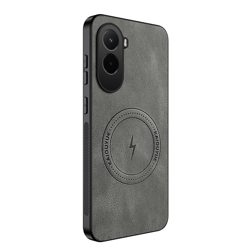 For Poco M7 New Style Magnetic Leather Matte Phone Case For Xiaomi POCO M7 Shockproof Bumper Soft Cover For POCO M7 Phone Shell