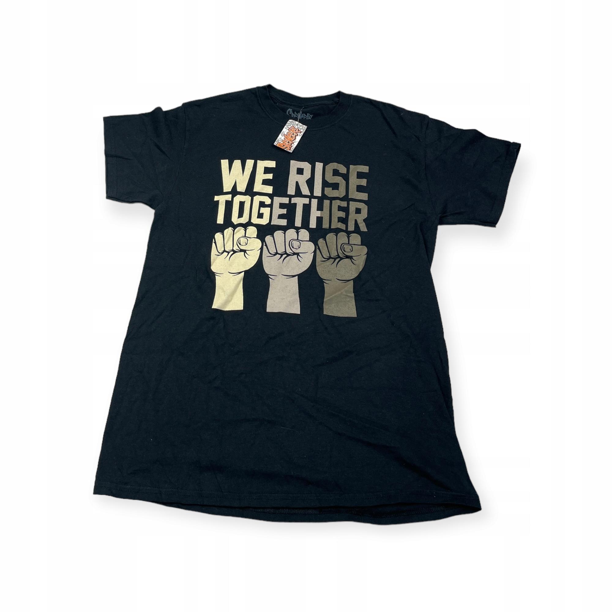 

Koszulka T-shirt męski okrągły dekolt SPENCER S nadruk M