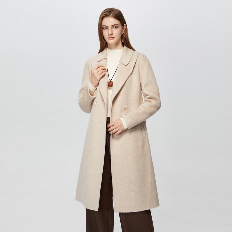 Women's Stylish Long Wool Blend Coat