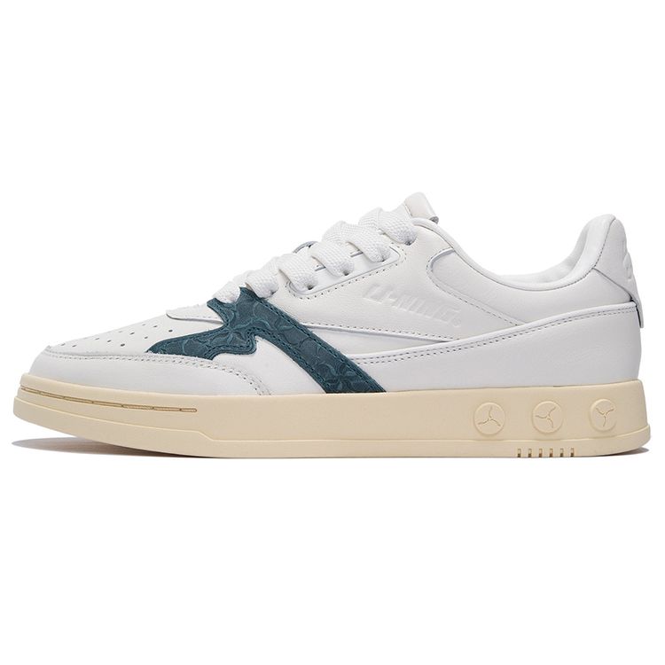 

Li Ning 1990 Удобные модные кроссовки женские кроссовки белые зеленые ALFR126-2 37