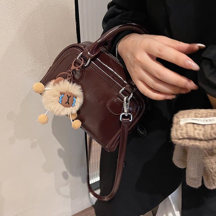 Retro style portable messenger small bag