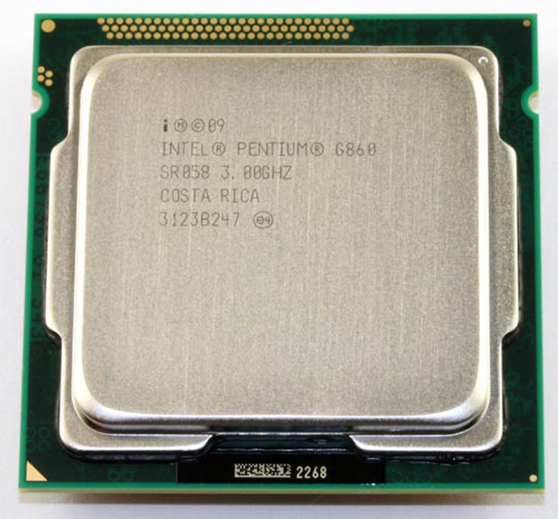   Original Pentium G860 Processor 3.0GHz 3MB Cache LGA1155 Dual-Core 65W Desktop CPU Scrattered Piece