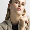 Bague - Luxenter - Otieno - Argent 925 - Zircon Onyx - Or Jaune 18k