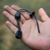 15 Pcs Adjustable Hiking Stick Holder Black Elastic Lanyard Durable Walking Pole Holder  Hiking
