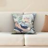 Blue Archive Tsukiyuki Miyako Pillow Cover Sofa Couch Cushion Case Home Living Room Decoration