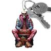 Acrylic Skeleton Sinister Charm Unique Car Interior Decoration For Enthusiasts Halloween