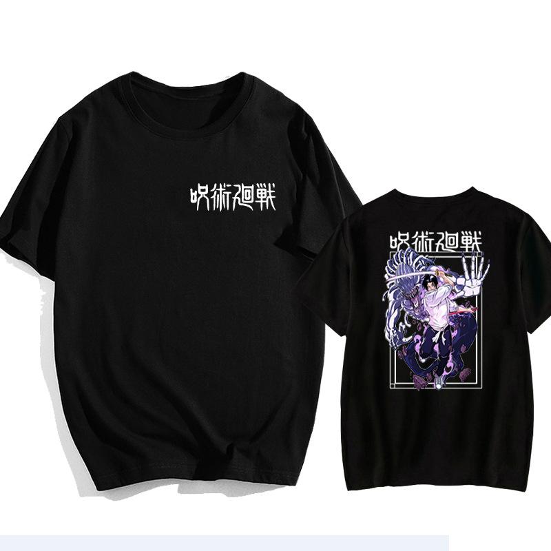 Yuta Okkotsu Jujutsu Kaisen Anime Trendy Tshirt Cotton Graphic Tee Unisex Unisex Summer Streetwear